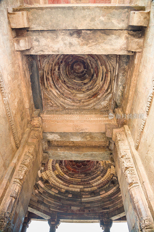 在德里的Qutub Minar